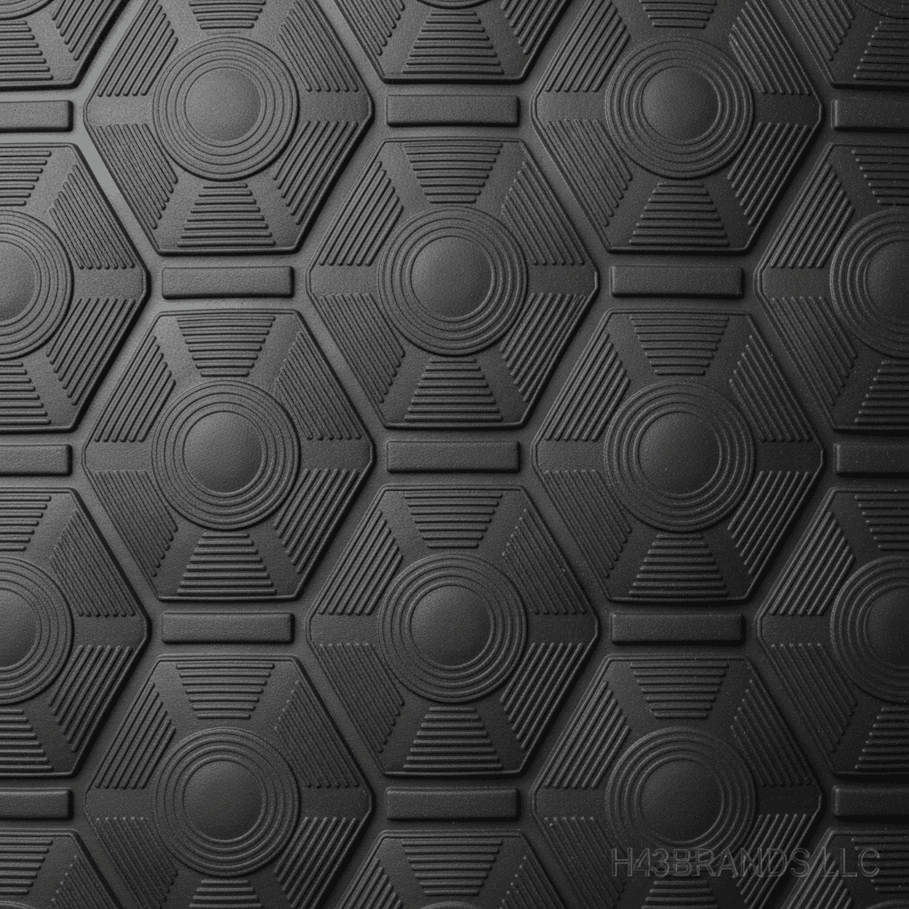 Detailed close-up of balance trainer surface texture and grip quality