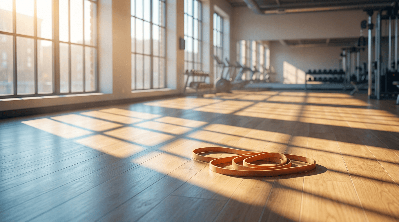 Person performing a core exercise on a balance trainer with proper form