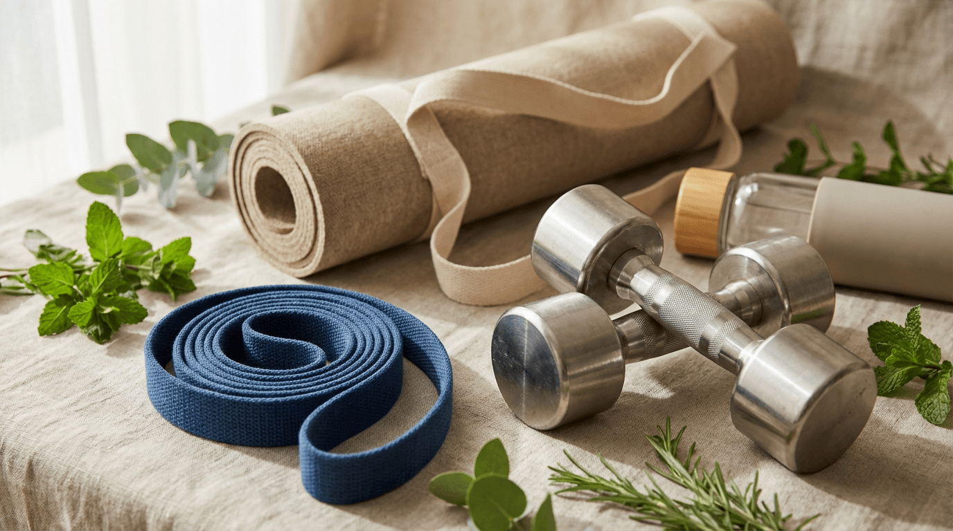 Close-up of balance trainer showing textured surface design